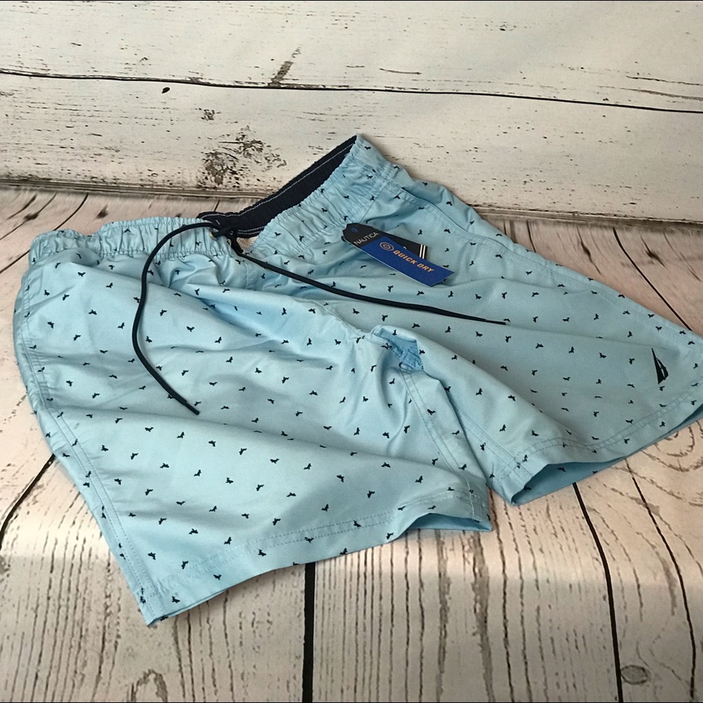 MENS NAUTICA SWIM TRUNKS